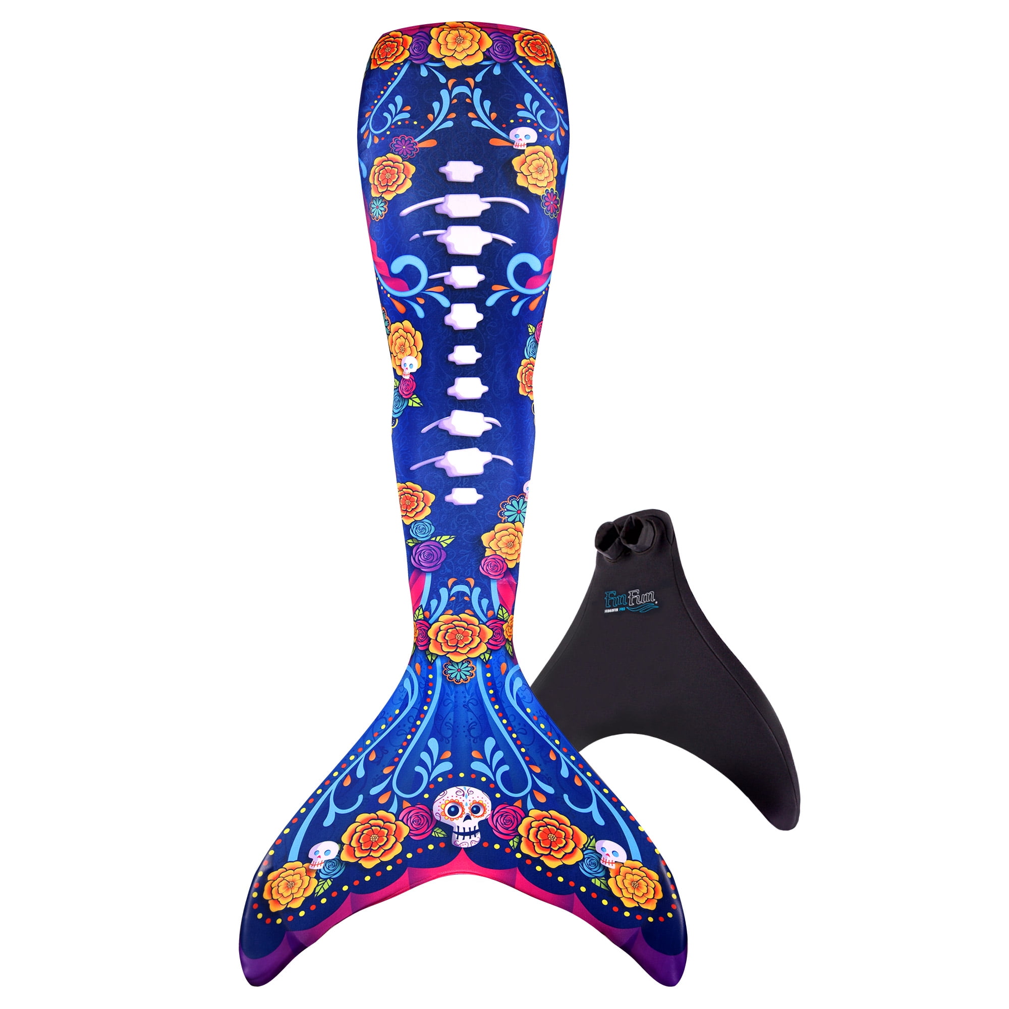 Mermaid Tails with Monofin for Swimming by Fin Fun in Kids and Adult Sizes Limited Edition