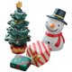 thumbnail image 2 of 3Pcs Christmas Tree Miniatures In Assorted Color Resin Ideal For Holiday Decorations Suitable For Various Decorating Scenarios, 2 of 4