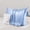 Light Blue, variant on PROMEED 100% Mulberry Silk Pillowcase for Hair and Skin with Zipper, 23 Momme, Both Sides Pure Silk Pillow Case, Grade 6A+ Real Silk Case (Standard 20"x26", Light Grey)
