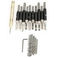 22Pcs Hinge Drill Bit Self Centering Lock Hole Drilling Puncher Tool
