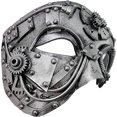 thumbnail image 4 of Máscara veneciana Steampunk de metal, máscara de cyborg, máscara de mascarada para fiesta de disfraces de Halloween, fantasma de la ópera, baile de carnaval, 4 of 4