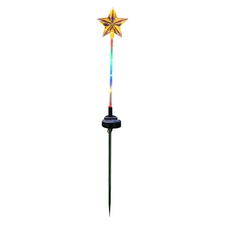 

Lamp in Clearance Star Decorative Lights Outdoor Decorative Lights Christmas Garden Decorative Lights Star Solar Pole Lights To Create A Sense of
