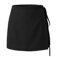 thumbnail image 6 of Purcolt Women's Wrap Skort with Built-In Shorts, High Waist Pull-On Mini Length A-Line Athletic Shape Lightweight Stretch for Tennis Golf and Everyday Wear, 6 of 6