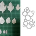 thumbnail image 4 of Kearding Plantilla de fondo para manualidades con patrón de burbujas, troqueles en relieve de acero al carbono para álbum de recortes DIY Artesanía, 4 of 6