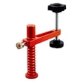 thumbnail image 2 of Abrazadera de banco para perros de aleación de aluminio rojo, herramienta manual ajustable, sujeción rápida, abrazadera para orificio de perro para 19mm, 2 of 9