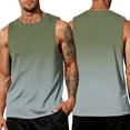 thumbnail image 2 of Satingcolo Men's Summer Sleeveless UPF 50+ Swim Tops Quick Dry Workout Sleeve Tank Top UV Protection Running Gym Muscle T Shirts, 2 of 6
