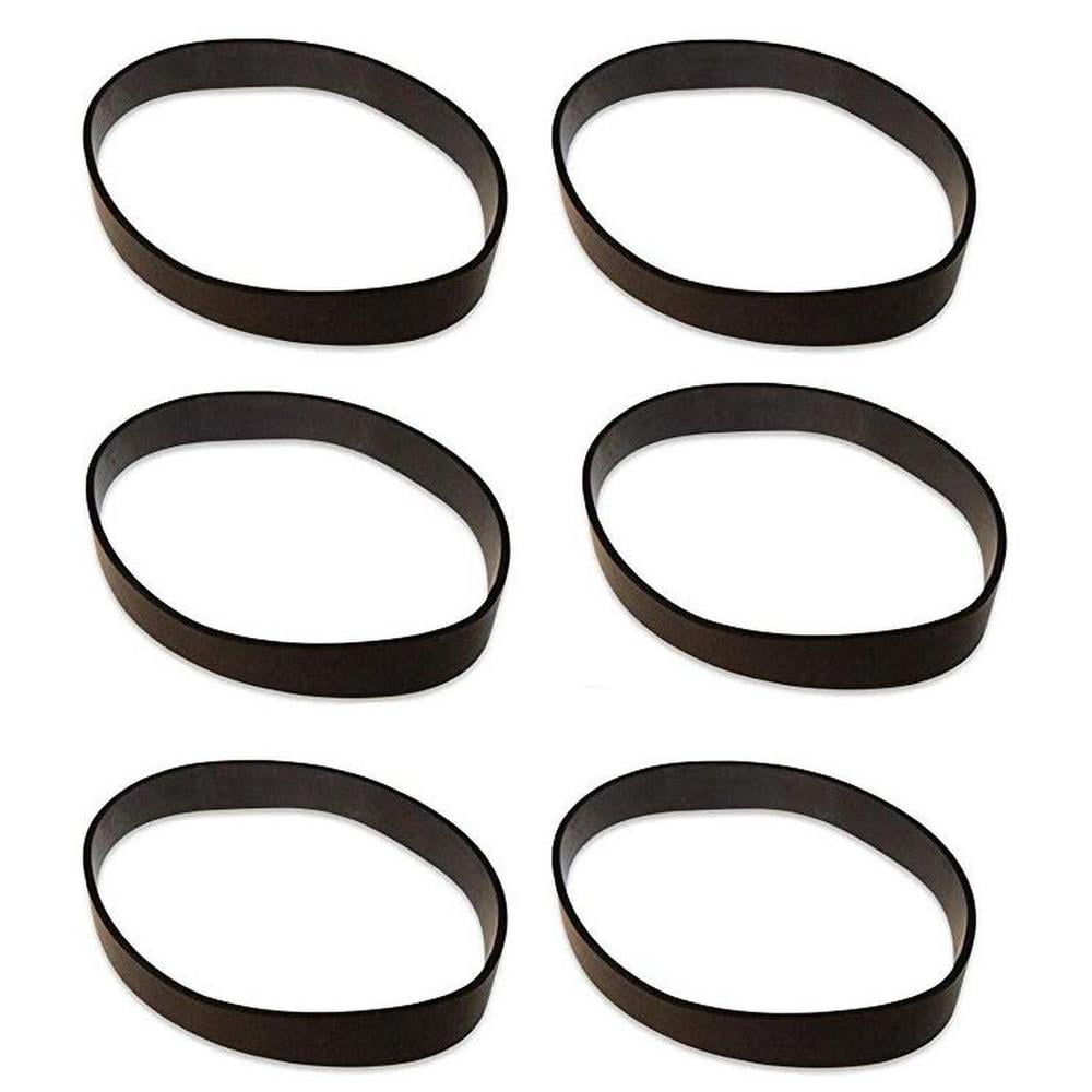 Six (6) Replacement Vacuum Belts For Wind Tunnel NonPower Drive Hoover