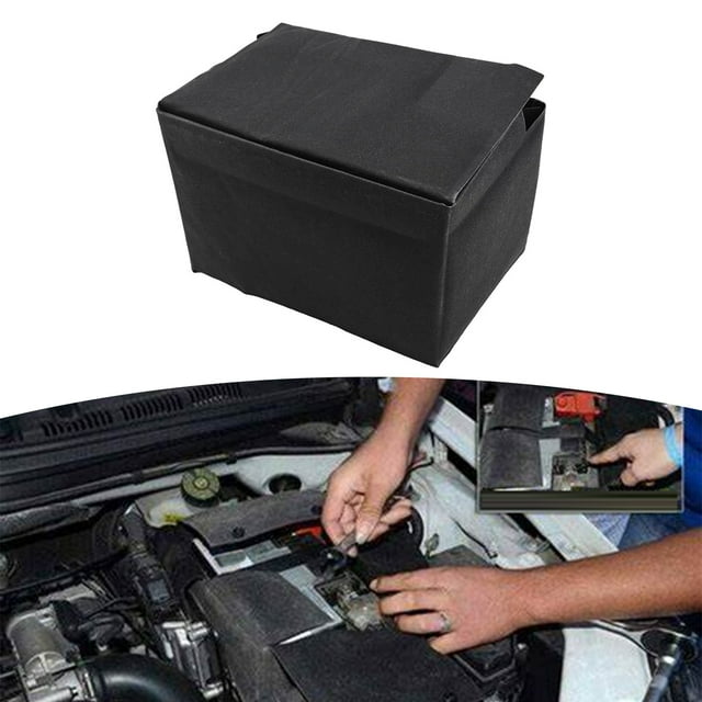 1Pcs Vehicle Battery Protective Cover Shield Useful Protective Cover Shield Suitable For Mk7 For Tiguan Automotive Accessories 28*18*16.5 Mingyiq