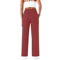 thumbnail image 5 of Kelon Wide Leg Pants for Women with Pockets High Waist Loose Sweatpants Casual Lounge Yoga Workout Palazzo 2XL, 5 of 10