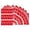 Red, variant on BinKFF Colorful Large Cable Labels for Cords, Waterproof Cord Labels for Electronics Wires and Identification, Self Adhesive Tear Resistant Cable Tags, for Laser Printer and Handwriting