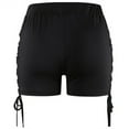 thumbnail image 4 of Haoxianjian Womens Swim Skirt Split Swim Skirt Sporty Skirted Board Shorts Skort Swimdress Swim Bottom with Built-in Panty, 4 of 5