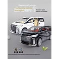 thumbnail image 4 of 1:32 Children's Inertia Pull-back Car Toy with Lighting Sound Simulation Commercial Car Model Boy Gift Toy Car Kids Holiday Gift,black, 4 of 6