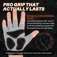 thumbnail image 7 of Double-Layer Deerskin Palm Gym Gloves: Anti-Slip Workout Gloves for Men & Women | Weight Lifting, Cycling, Rowing | Breathable 3D Padded Design, 7 of 7
