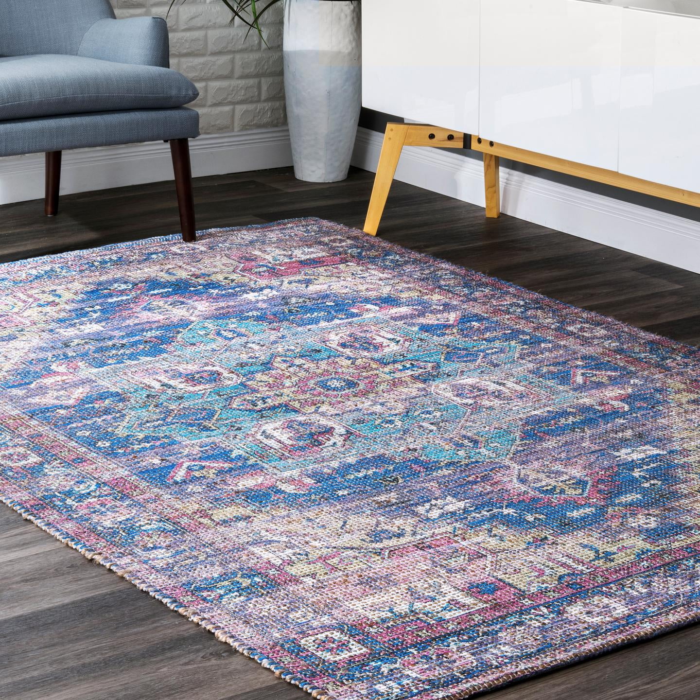 nuLOOM Thomas Paul Flatweave Majestic Mare Tassel Area Rug or ...
