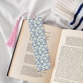 thumbnail image 4 of Kdxio Daisy Striped Nautical Print Metal Tassel Bookmarks,Perfect Gift for Art Lovers and Bookworms Metal Bookmarks for Women, 4 of 8
