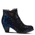 thumbnail image 5 of L`Artiste Dessa Women's Bootie with Eye-catching Metallic & Animal Print Design, 5 of 8