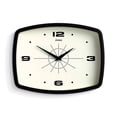 thumbnail image 1 of Reloj de pared JONES CLOCKS® Movie Retro 25,5 x 19,5 cm negro, 1 of 7