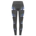 thumbnail image 4 of TAIAOJING Christmas Leggings for Women Leggings For Workout Out Leggings Christmas Print Color Block Pants Soft Stretchy Leggings, 4 of 5