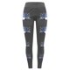 thumbnail image 3 of Gibobby Mallas Termicas Afelpadas Mujer Leggings para mujer Leggings de entrenamiento Pantalones de bloque de color con estampado navideño Leggings elásticos (Gris, XL), 3 of 5