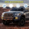 thumbnail image 2 of LED Daytime Running Lights for 2016-2023 LED Driving Fog Light with Amber Turn Signal Light, 2 of 5