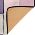 thumbnail image 3 of Yayeee Area Rugs for Living Room 6.7'x4.8' Indoor Non Slip Washable Bedroom Carpet, Pink and Purple Plaid Pattern, 3 of 5