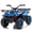 Blue, variant on Conchico 24V Ride on ATV cars, 4 Wheeler Ride on Toys with Front and Rear Storage Racks, Electric Ride on Vehicles for Kids Aged 3-5, LED Lights, Power Display, Crash Bars, Bluetooth, MP3, Black