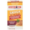 thumbnail image 2 of (12 pack) Bumble Bee Snack on The Run Barbecue Flavored Chicken Salad and Crackers Kit, Ready to Eat, Shelf Stable Box, 3.5 oz, 2 of 9
