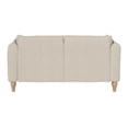 thumbnail image 5 of CorLiving Theodore Cream Boucle Fabric Loveseat with Removeable Cushions, 5 of 11