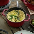 thumbnail image 4 of Staub Cast Iron 2.75-qt Round Cocotte - Cherry, 4 of 7