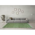 thumbnail image 3 of Ahgly Company Indoor Rectangle Abstract Light Blue Modern Area Rugs, 3' x 5', 3 of 4