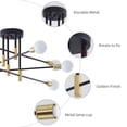 thumbnail image 3 of Sputnik Chandelier E26 Pendant Lighting Chandeliers Ceiling Light Fixture for Home Lighting Decor, 3 of 8