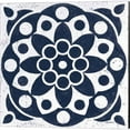 thumbnail image 3 of Great Art Now Blue and White Tile by Kathrine Lovell 3 Piece Canvas Art Set Each 14W x 14H, 3 of 4