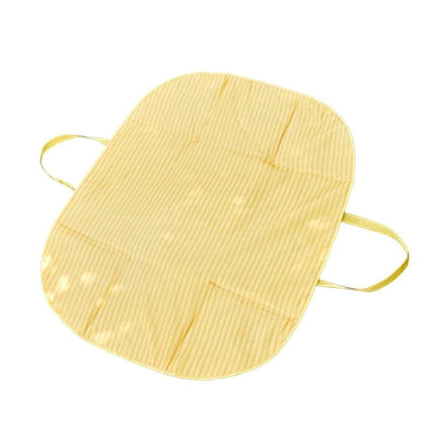 Esterilla de picnic para playa, ligera, bolsa de almacenamiento para picnic, portátil, 90 cm x 110 cm, esterilla de arena Amarillo y