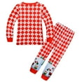 Boys Pajama Outfits Christmas Graphic Holiday T Shirt Pant Homewear Pj ...