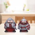 thumbnail image 3 of Dream Lifestyle Gnome Ornament Exquisite Bright Color Decorative Christmas Garden Dwarf Goblin Soldier Figurine Home Decor for Office, 3 of 8