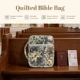 thumbnail image 7 of Xixirimido Forest Camo Print Bible Cover Case Large Quilted Bible Carrying Case with Handles & Bookmarks Bible Study Supplies & Accessories Christian Gifts for Church, 7 of 7