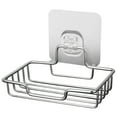 thumbnail image 1 of Miangastore Bathroom Kitchen Soap Holder Single-layer Stainless Steel Soap Dish Soap Rack, 1 of 8