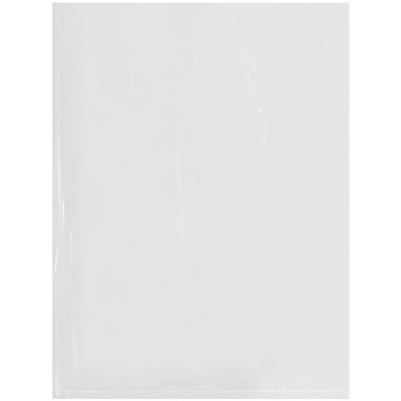 Plymor 9" x 12" (Pack of 100), 3 Mil Flat Open Clear Plastic Poly Bags