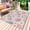 Beige, variant on Beach Coastal Outdoor Rug for Patio/Deck/Porch, Non-Slip Large Area Rug 6 x 9 Ft, Ocean Summer Nautical Shell Starfish Coral Indoor Outdoor Rugs Washable Area Rugs, Camping Rug Carpet Runner