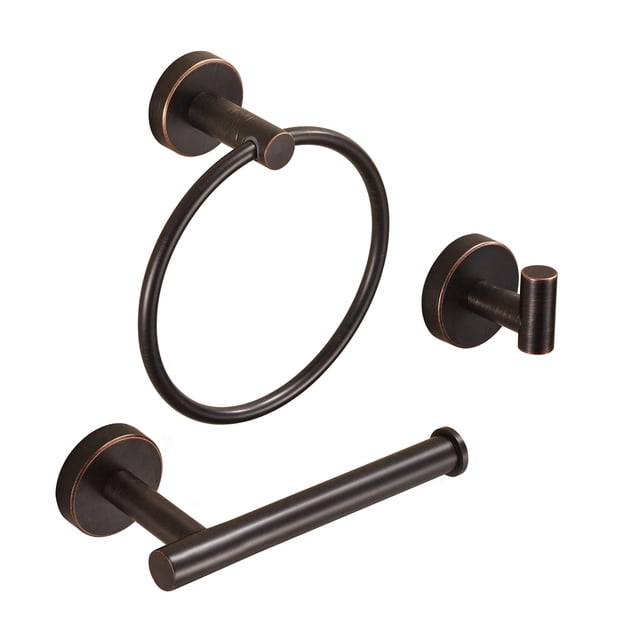 Juego de herrajes de baño BigBig Home Bronze de acero inoxidable