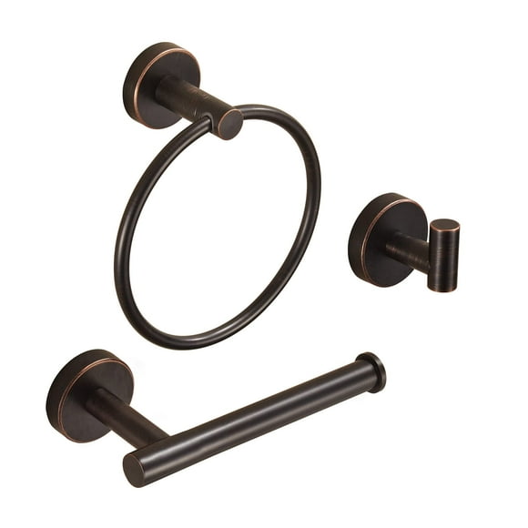 Juego de herrajes de baño BigBig Home Bronze de acero inoxidable