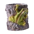thumbnail image 3 of MAGIDEAL Flower Pot Planter with Frog Figurine Decorative Resin for Living Room Decor B, 3 of 8