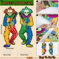 thumbnail image 2 of Payaso reflectante Fjoron de Yard Signs para Halloween, 84,3 x 30 cm, 2 unidades, 2 of 7