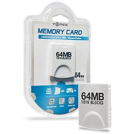 Image of Tomee 64MB Memory Card (1019 Blocks) for Nintendo Wii and GameCube