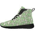 thumbnail image 3 of Aidianart Womens Frog High Top Shoes High Top Sneakers Size 11, 3 of 5