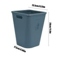 thumbnail image 3 of RnemiTe-amo Plastic Trash Can Wastebasket,Kitchen Waste Bin Without Lid Plastic Material Household Sketchy Living Room Large With Pressure Ring Bathroom Waste Bin, 3 of 6
