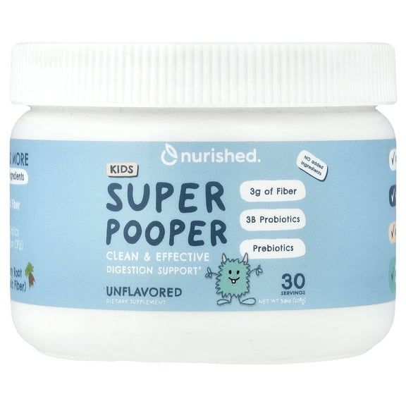 Nurished Kids, Super Pooper, Unflavored, 3.8 oz (108 g)