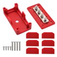 thumbnail image 2 of DC 48V 300A 4 Terminal Stud Bus-Bar Caja Bloque de distribución de energía Organizador de cables Tmvgtek Autopartes, 2 of 9