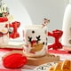 thumbnail image 1 of Taza de cerámica navideña con tapa y cuchara, bonitas tazas de café para parejas, tazas de café de alta marca de color para el hogar, taza de agua, 1 of 8