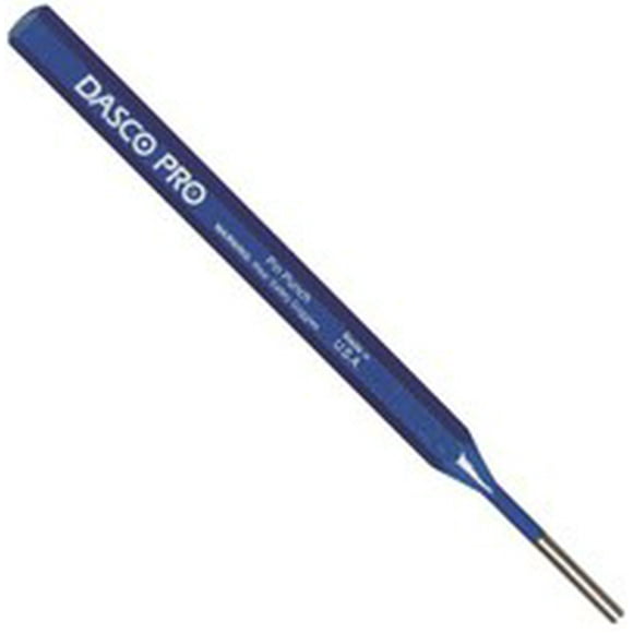 Dasco 581-0 Pin Punch, 3/32 in Tip, 5-1/2 in OAL, High Carbon Steel